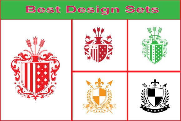 Download Royal Coat of Arms Vintage Crest Bundle - Premium Resources